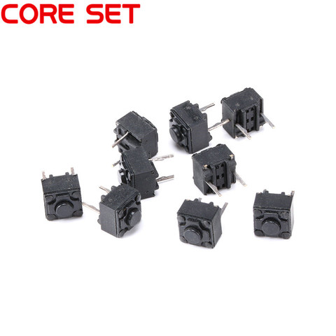 20Pcs/Lot 6x6x6.0MM Tact Switch Micro Switch 6*6*6mm keys buttons Switch 2PIN ► Photo 1/1
