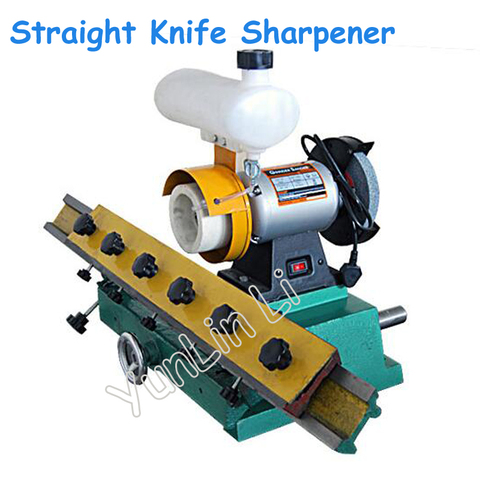 Woodworking Straight Knife Sharpener Bench Edge Grinding Machine Straight Blade Woodworking Grinder 220V 0.56KW ► Photo 1/1