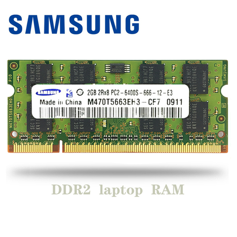 Samsung NB 1GB 2GB 4GB PC2 DDR2 667Mhz 800Mhz 5300s 6400s Laptop Notebook memory RAM 1g 2g 4g SO-DIMM 667 800 Mhz ► Photo 1/5