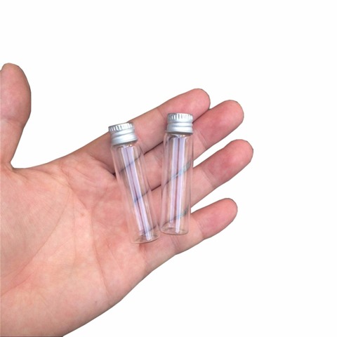 50PCS 10ml Plastic Small Vials with Screw Caps Sample Tubes