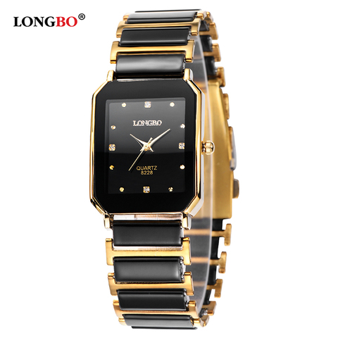 Longbo Brand Men Lady Comple Fashion Brief Casual Unique Quartz Ceramic Wrist Watches luxury Watch Relogio Feminino Montre Femme ► Photo 1/6