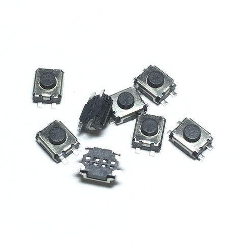 100pcs/lot Micro button tact switch 4 pin SMD Little Turtle 3x4x2MM 3*4*2MM Double spring ► Photo 1/1