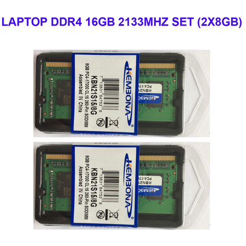 Kembona LAPTOP DDR4 16GB KIT(2X8GB) RAM Memory 2133mhz 2666mhz Memoria 260-pin SODIMM RAM Stick free shipping ► Photo 1/2