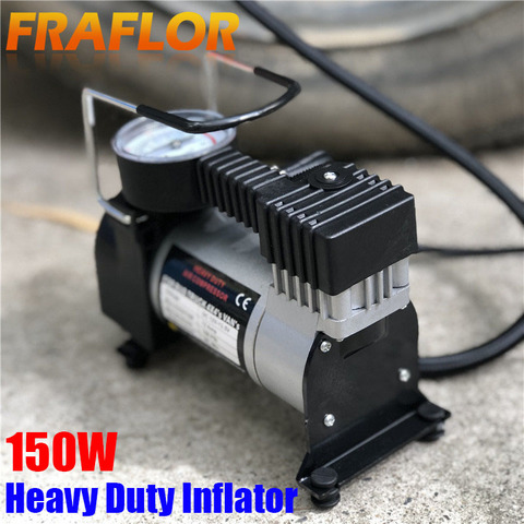 Heavy Duty Portable Air Compressor 12V 140PSI/965kPA Pump Electric Tire Inflator Car Care Tool For SUV CRV Bicycle Compressor ► Photo 1/1