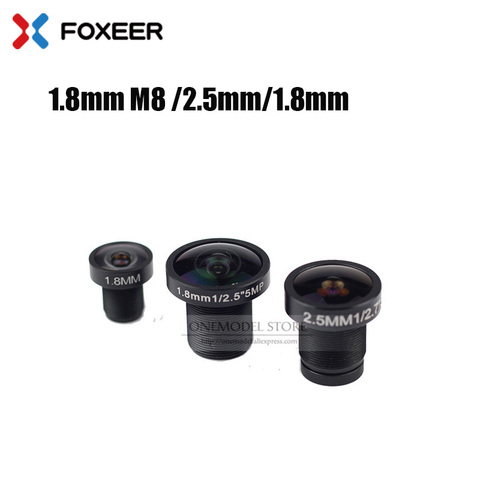 New 100% Original Foxeer Replacement Camera lens 1.7mm M8 Lens/5MP 1.8mm 2.5mm Wide Angle Lens for Arrow/Predator/Micro Camera ► Photo 1/6