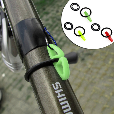 Hook Secure Keepers Holders Lures Jig Hooks Safe Keeping for Fishing Rod NEW ► Photo 1/6