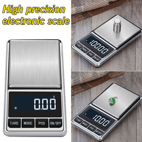 500g/100g *0.01g Mini Pocket Digital Scale for Gold Sterling Silver Jewelry Balance Gram Electronic Scales ► Photo 1/6