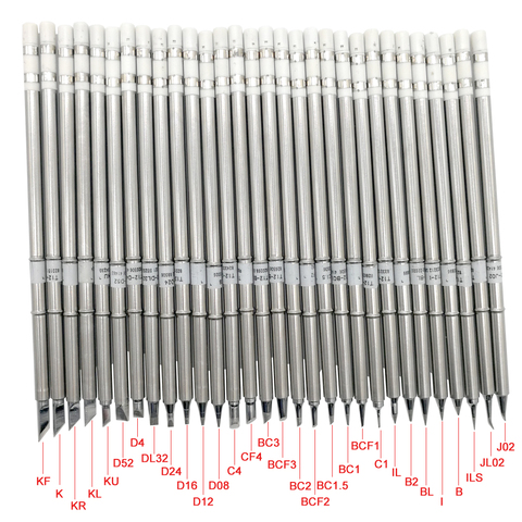 QUICKO Normal Tip sets Electronic Soldering Iron Tips Solder Iron 220v Welding Tip For Soldering Repair Station ► Photo 1/6