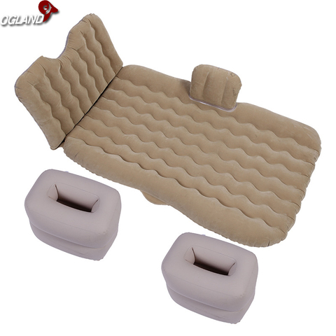 OGLAND New Design Lengthen Car Air Inflation Travel Bed Mattress for Universal Car Back Seat Support Outdoor Camping Mat Cushion ► Photo 1/6