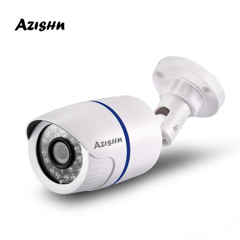 AZISHN Surveillance IP Camera H.265/H.264 FULL HD 1080P 2.0 Megapixel onvif 24IR Outdoor CCTV Camera IP 1080P DC 12V/48V PoE ► Photo 1/6