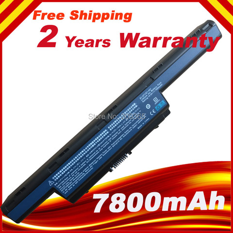 7800mAh Battery for Acer Aspire E1-571G V3-471G V3-551G V3-571G V3-731 V3-771 V3-771G ► Photo 1/3