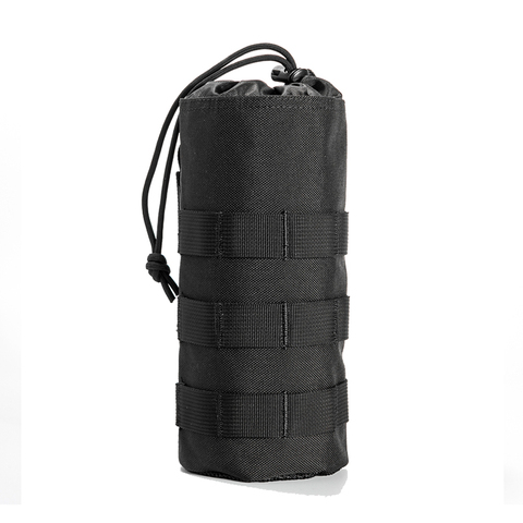 OneTigris MOLLE Water Bottle Pouch Bag Drawstring Nylon Tactical Bottle Holder Hydration H2O Carrier Army Kettle Bag For Outdoor ► Photo 1/6