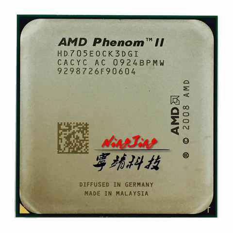 AMD Phenom II X3 705e 705  2.5 GHz Triple-Core CPU Processor HD705EOCK3DGI Socket AM3 ► Photo 1/1
