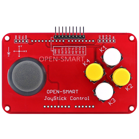 OPEN-SMART PS2 Joystick Keypad Shield Joystick Game Controller Breakout Module Shield for Arduino / Nano / Pro Mini ► Photo 1/5