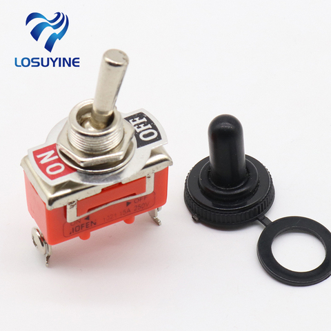 High quality!!!1pc New High Quality 15A 250V SPST 2 Terminal ON OFF Toggle Switch VE186 P ► Photo 1/5
