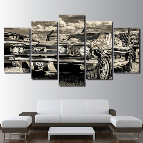 Wall Art Print Abstract car painting, wall art & cheap Poster