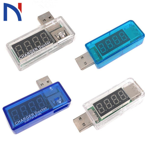 Digital USB Mobile Power Charging Voltmeter Smart Electronics Current Voltage Tester Meter USB Tester Doctor Voltmeter Ammeter ► Photo 1/6