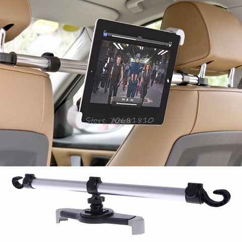 360 Degree Rotation Universal Aluminum Alloy Car Back Seat Mount Stand Holder For Tablet 7