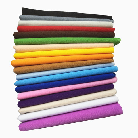 40x50cm 30Colors Cheapest Polyester Loop Fleece Fabric Tricot Velvet Brushed Fabrics for Patchwork  Sew Doll Stuffed Toys Cloth ► Photo 1/2