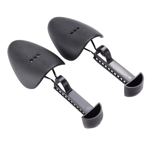 1 Pair Adjustable Shoe Tree Expander Extender Men Women Plastic Boots Shoe Stretcher Durable Solid Black Shoes Support Keeper ► Photo 1/6