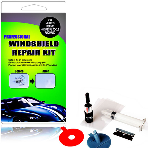 Practical DIY Car Windshield Repair Kit tools Auto Glass Windscreen Repair  Set For Auto Window Chip Crack Star Bullseye - Price history & Review, AliExpress Seller - CHIZIYO Store