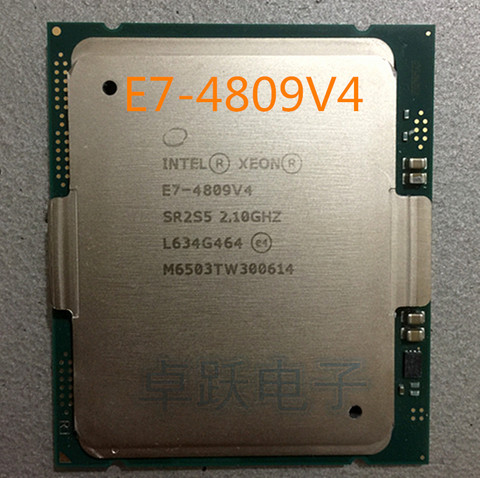 Intel XEON OEM versiyonu E7 4809V4 2.10 GHZ 8-cekirdekli 20 MB SmartCache 115 W e7 4809 V4 ► Photo 1/1