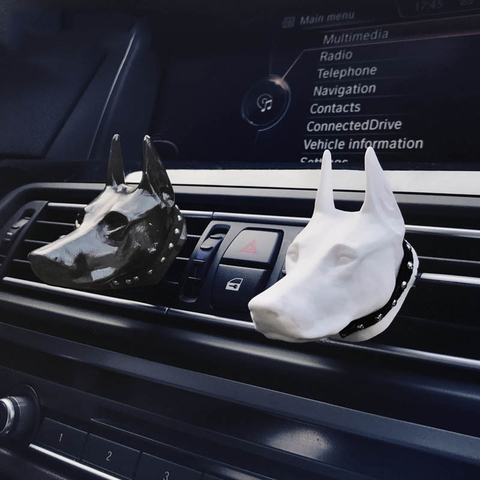Doberman vehicle perfume car outlet innovative car interior decoration vehicle aromatherapy lasting fragrance ► Photo 1/4