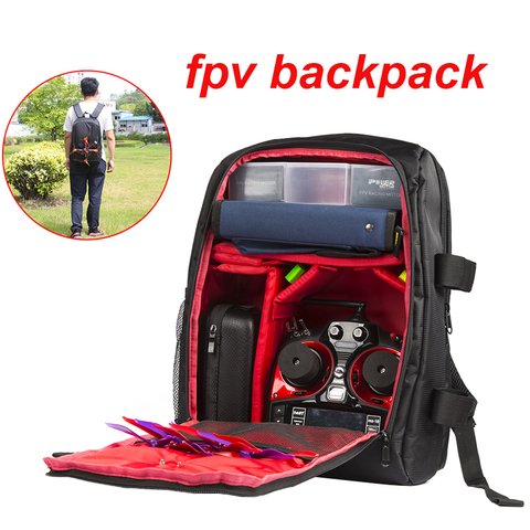 Fpv Drone Backpack Iflight Backpack Drone Bag Double Shoulder Packet Auction FPV QAV250 IX5 V2 Packet Large Capacity ► Photo 1/6