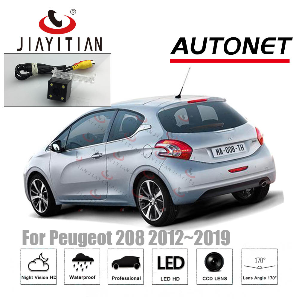 JIAYITIAN Rear View Camera For Peugeot 208 2012 2013 2014 2015 2016 2017  2022 Backup Parking Reverse Camera HD CCD/Night Vision/ - Price history &  Review, AliExpress Seller - JIAYITIAN Store