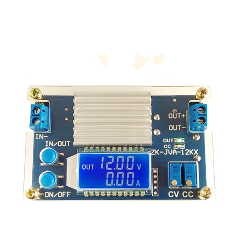 DC DC Converter 12A 160W CC CV Buck Step-down Power Module 5.3-32V to 1.2-32V Voltage current power display Meter ► Photo 1/5