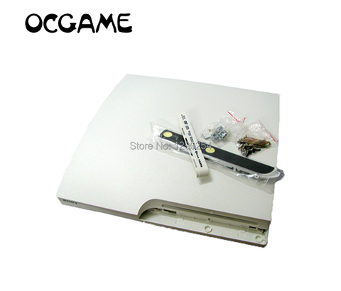 For playstation 3 PS3 Slim high quality White Full Housing Shell Case for PS3 Slim OCGAME ► Photo 1/6