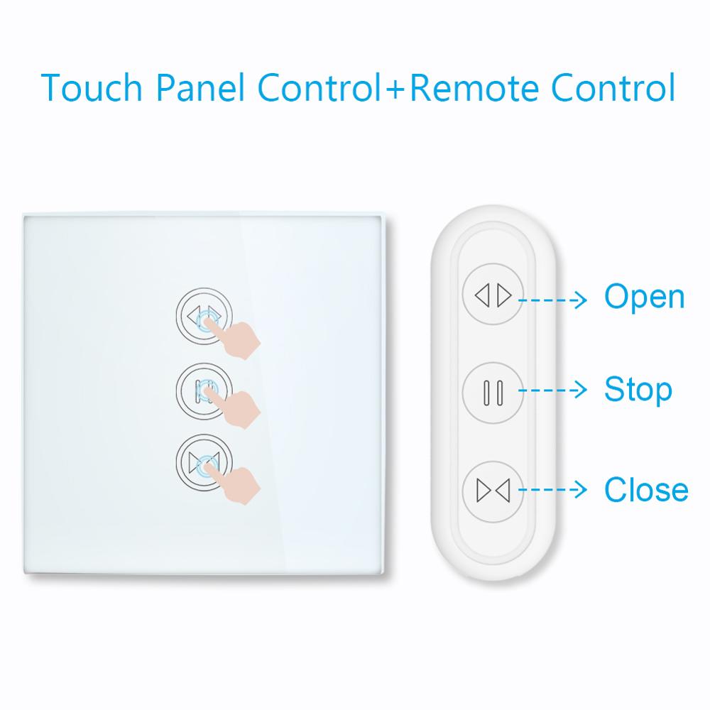 WiFi Curtain Switch for Blinds Roller Shutter App Timer Google Home Alexa Eco 