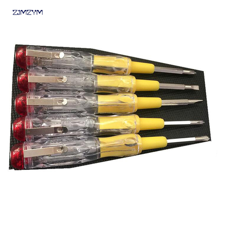 1pc Multi-Function LED Electric Test Tester Pen Screwdriver With Light Indication Voltage Detector Probe 135mm ► Photo 1/5