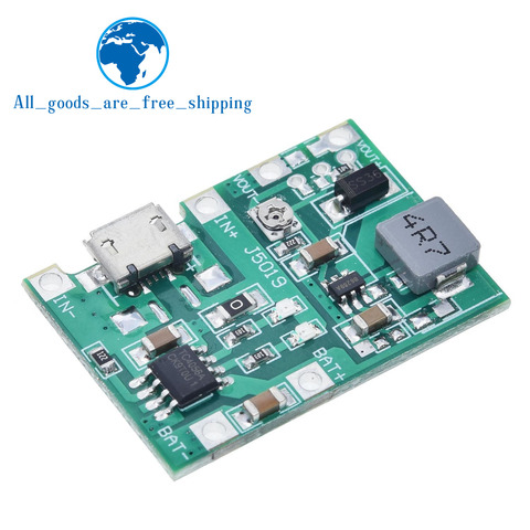 New Lithium Li Ion 18650 3 7v 4 2v Battery Charger Board Dc Step Up Boost Module Tp4056 Diy Kit Parts For Arduino History Review Aliexpress Er All Goods Are