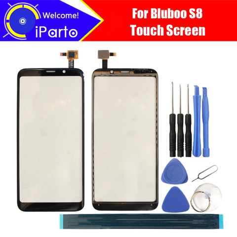 5.7 inch Bluboo S8 Digitizer Touch Screen 100% Guarantee Original Glass Panel Touch Screen Glass For S8+tools+Adhesive ► Photo 1/1