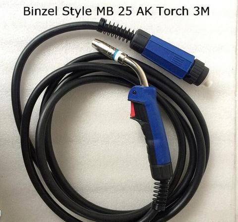 MB25 25AK Welding Torch Gun 3M Air-cooled Euro Quick Connector for MIG MAG Welding Machine Welder 1pcs ► Photo 1/3