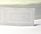 NFC tag MiniTrack 15mm x 36mm rectangle white film face stickers ► Photo 1/2