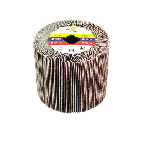 Cross Core Burnishing Polishing Flap Wheel Flap Disc for drawing polishing Burnishing Machine/Polisher/Sander ► Photo 1/1