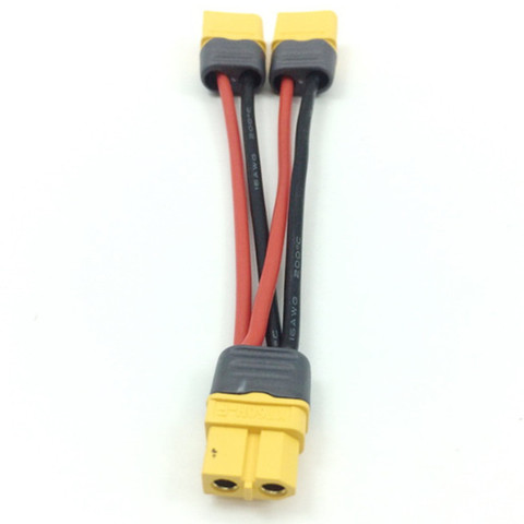 Original Amass XT60 Adapter Cable To T Plug XT30 XT90 Male Female JST Male Female Plug Connector with 10cm 100mm Wire Cable ► Photo 1/6