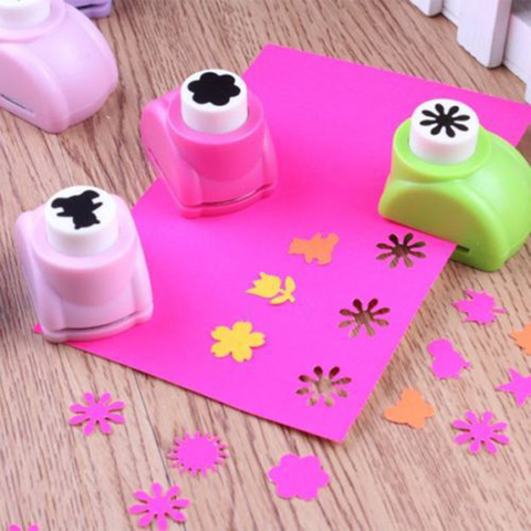 1 PCS Kid Child Mini Printing Paper Hand Shaper Scrapbook Tags Cards Craft DIY Punch Cutter Tool 8 Styles ► Photo 1/6