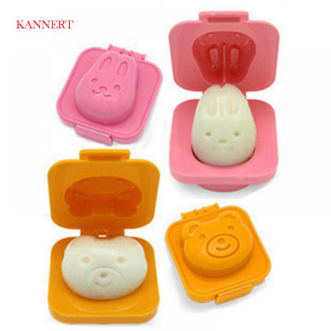 Boiled Egg Mold Cute Cartoon 3D Egg Ring Mould Bento Maker Cutter Decorating Egg Tool ► Photo 1/4