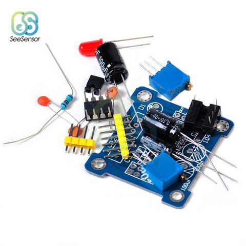 NE555 Frequency Duty Pulse Generator Cycle Square Wave Rectangular Wave Signal Adjustable Electronic DIY Kit Module 555 Board ► Photo 1/5
