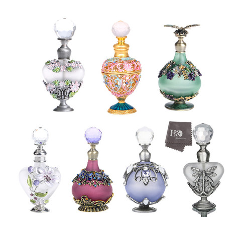 H&D Restoring Ancient Ways Hollow-out Rattan Flower Perfume Bottles Empty Refillable Container Home Wedding Decor Gifts For Girl ► Photo 1/5