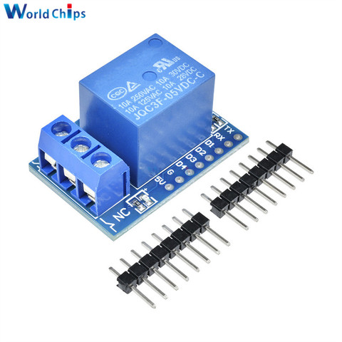 1Set For Wemos D1 Mini Relay Shield One Channel for Wemos D1 Mini Relay Module For Arduino ESP8266 Development Board ► Photo 1/6