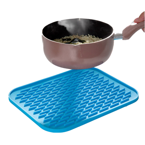 1Pc Rectangle Heat Resistant Mat Silicone Non-slip Trivet Pot Pan Holder Mat Pad For Kitchen Accessories ► Photo 1/6