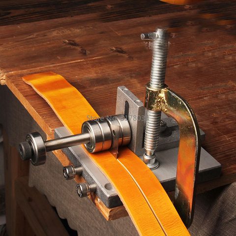 Leather Strap Cutter Set Belt Cutting Splitter Paring Skiver DIY