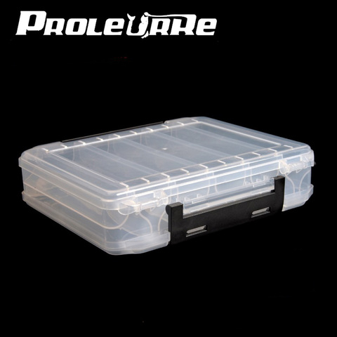 NEW Double Sided 12 Compartments Fishing Tackle Tools Box Lure Fishhooks Float Sinker Line Fishing Accessories Box 210x170x43mm ► Photo 1/4