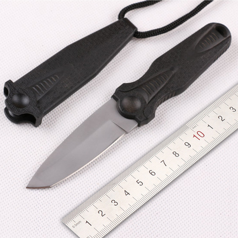 Free shipping Diving knife The leggings straight knife Outdoor small knives  survival straight Necklace hung knife ► Photo 1/1