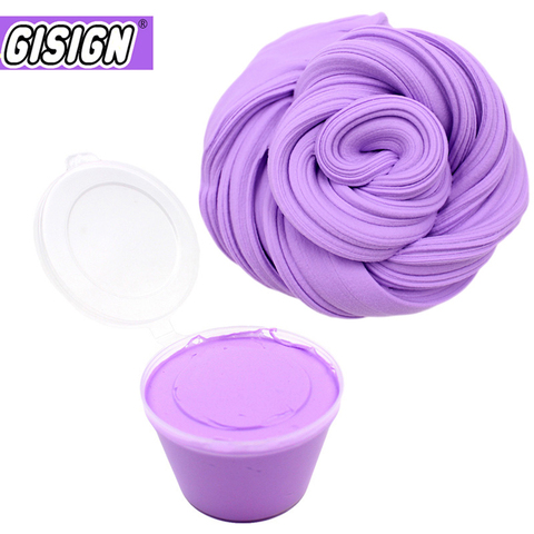 80ml Air Dry Plasticine Fluffy Slime Polymer Clay Supplies Super Light Soft Cotton Charms for Slime Kit Lizun Antistress Toys ► Photo 1/6