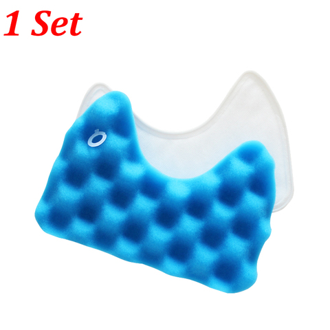 1PC Blue Sponge Hepa Filter & 1PC Cotton Filter for Samsung DJ97-00492A SC6520/30/40/50/60/70/80/90 SC68 Vacuum Cleaner Parts ► Photo 1/6